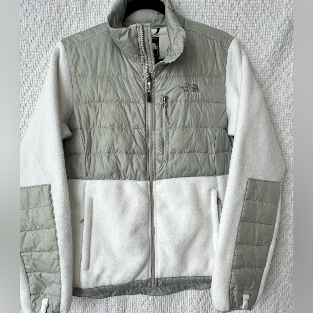 The North Face Denali Polartec Fleece Jacket White Women’s M Excellent Condition